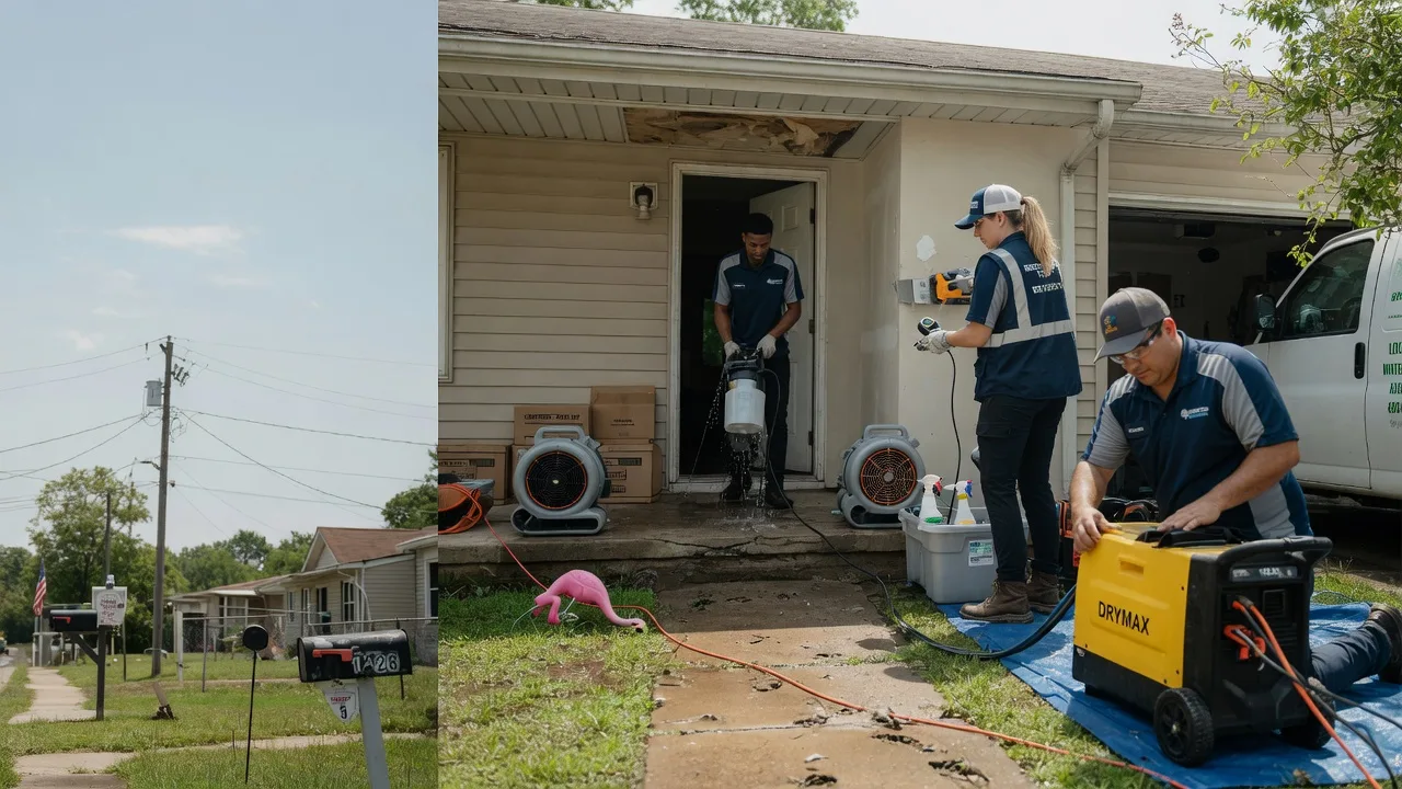 Storm Damage Water Removal in Johnstown, PA near me